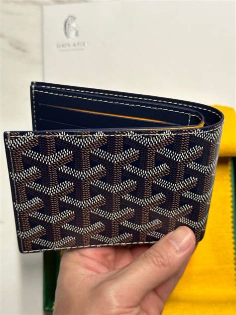 how much is goyard victoire wallet|navy goyard wallet.